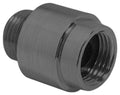 Hansgrohe 06510 ShowerPower Vacuum Breaker External for Handshower Hoses Brushed Black Chrome Valves Vacuum Breakers