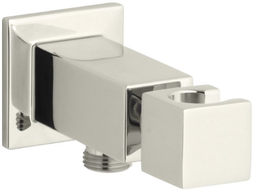 KOHLER K-14791-SN Loure Wall-Mount Handshower Holder, Vibrant Polished Nickel