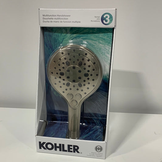 Kohler Prosecco Multifunction Handheld Shower, Brushed Nickel