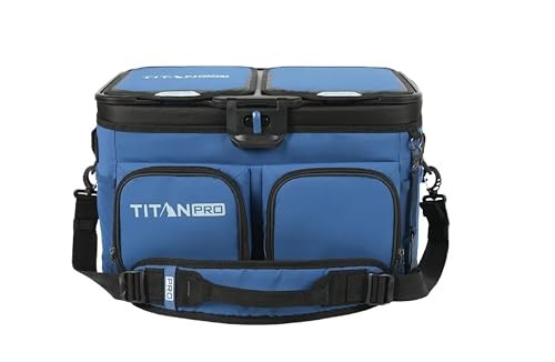Defect Titan PRO by Arctic Zone 48 Can Zipperless Cooler with Magnetic Lid Insulated Soft Cooler with Custom Storage Liners