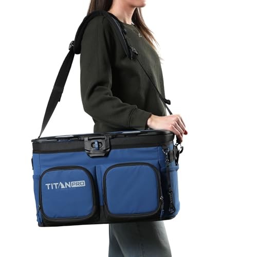 Defect Titan PRO by Arctic Zone 48 Can Zipperless Cooler with Magnetic Lid Insulated Soft Cooler with Custom Storage Liners
