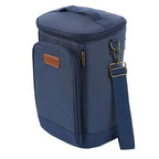 Titan Insulated Bottle Tote Cooler Bag Holds 18 Cans or 4 Wine Bottles