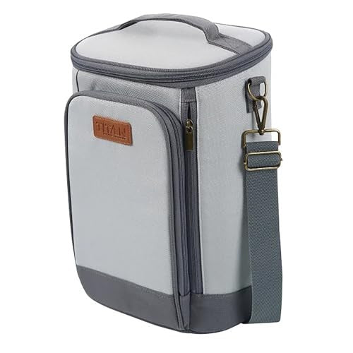 Titan Insulated Bottle Tote Cooler Holds 18 Cans or 4 Wine Bottles Leak Proof Soft Cooler