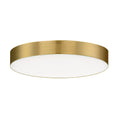 Maxim 57660 Trim 5" Wide Flush Mount Ceiling Fixture Satin Brass Indoor Lighting Ceiling Fixtures Flush Mount