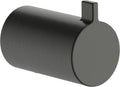 Hansgrohe 41762 AddStoris S Single Robe Hook Brushed Black Chrome