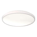 Juno 14 Inch Round LED Flush Mount Ceiling Light, Low Profile Modern Ceiling Light Fixture, Selectable 2700K/3000K/3500K/4000K/5000K Color Temperature, Dimmable, White (FMLR 14IN SWW5 90CRI WBT M4)