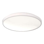 Juno 14 Inch Round LED Flush Mount Ceiling Light, Low Profile Modern Ceiling Light Fixture, Selectable 2700K/3000K/3500K/4000K/5000K Color Temperature, Dimmable, White (FMLR 14IN SWW5 90CRI WBT M4)