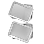 4 x Nordic Ware Naturals Aluminum 1/6 Sheet Pan,