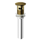 Vigo VG16002 Noma 1-3/4’’ Pop-up Drain Assembly with Overflow Matte Gold - *Plumbing