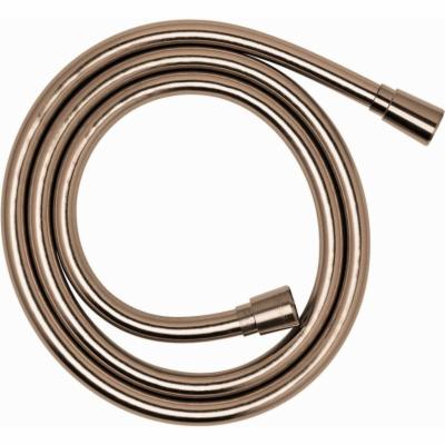 hansgrohe Techniflex Handheld Shower Replacement Shower Hose 63-inch Easy Install Modern Shower Hose in Brushed Bronze, 28276143