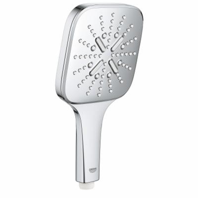 GROHE Rainshower SmartActive Hand SQUARE Shower-3 Sprays, 1.75 gpm, Chrome