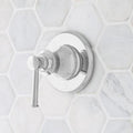 Signature Hardware 948777-LV Beasley Volume Control Trim Only - Less Rough-in Valve Chrome - *Plumbing