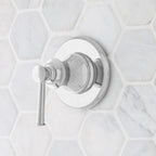 Signature Hardware 948777-LV Beasley Volume Control Trim Only - Less Rough-in Valve Chrome - *Plumbing