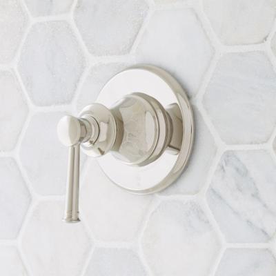 Signature Hardware 948777-LV Beasley Volume Control Trim Only - Less Rough-in Valve Polished Nickel