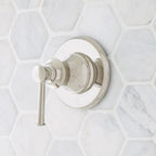 Signature Hardware 948777-LV Beasley Volume Control Trim Only - Less Rough-in Valve Polished Nickel