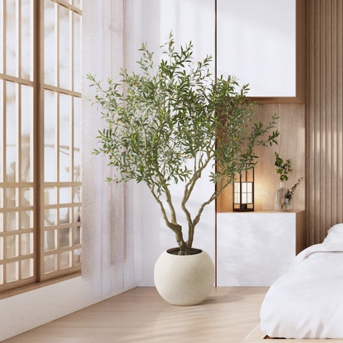 Damage Kirkland Faux 8’ Olive Tree - *Home Decor & Curtains