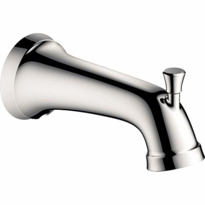 hansgrohe 4775830 Joleena Tub Spout with Diverter in Polished Nickel