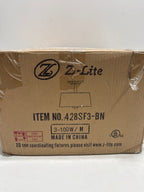 Z-Lite 428SF3 Annora 3 Light 14’’ Wide Semi-Flush Bowl Ceiling Fixture Brushed Nickel - *Lighting & Electrical