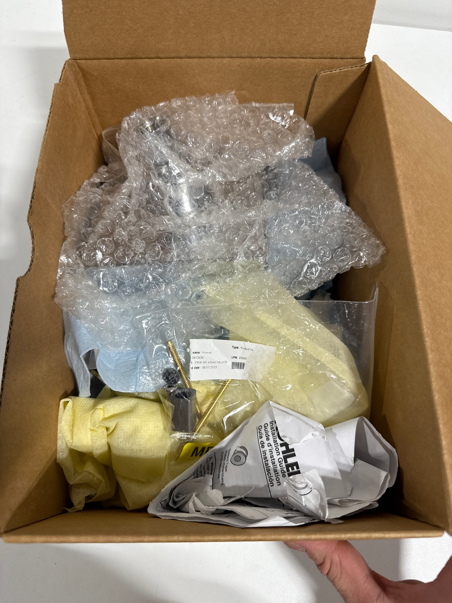 Honesty Rite-Temp Bath and Shower Trim Kit with Push-button Diverter, 2.5 Gpm