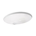 Miseno MNO1714OU 20’’ Oval Undermount Bathroom Sink with Front Overflow Bright White Sinks Bathroom Sinks Sinks Only