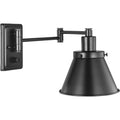 Progress Lighting P710085 Hinton 10" Tall Wall Sconce Black Indoor Lighting Wall Sconces