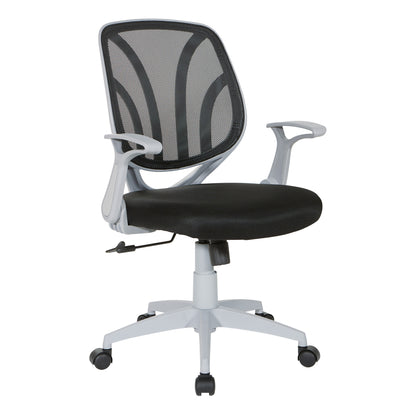 Office Star Products - Mesh Office Chair - Black