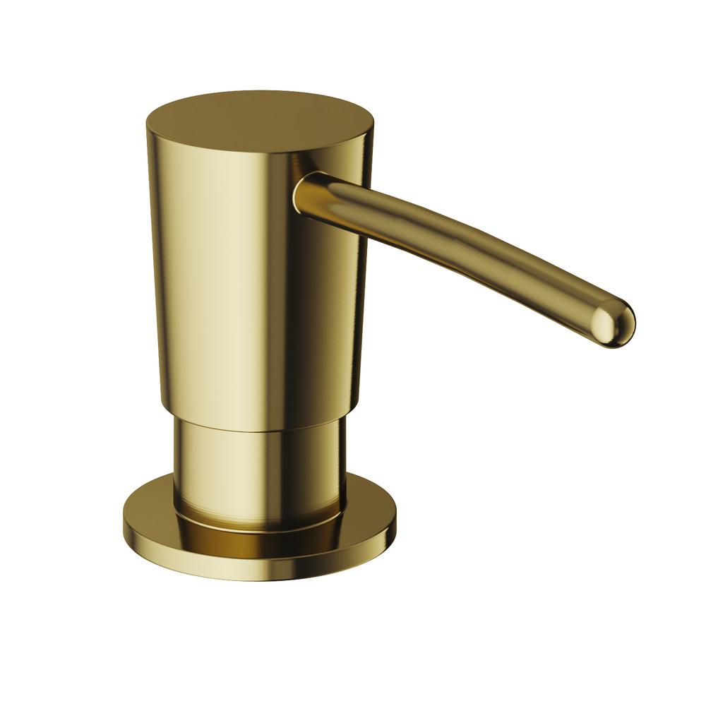 Vigo 10 Oz.Kitchen Soap Dispenser in Matte Brushed Gold