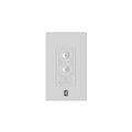 WAC Lighting 6-Speed Bluetooth Ceiling Fan Wall Control with Single Pole Wall Plate Model: WC20-W