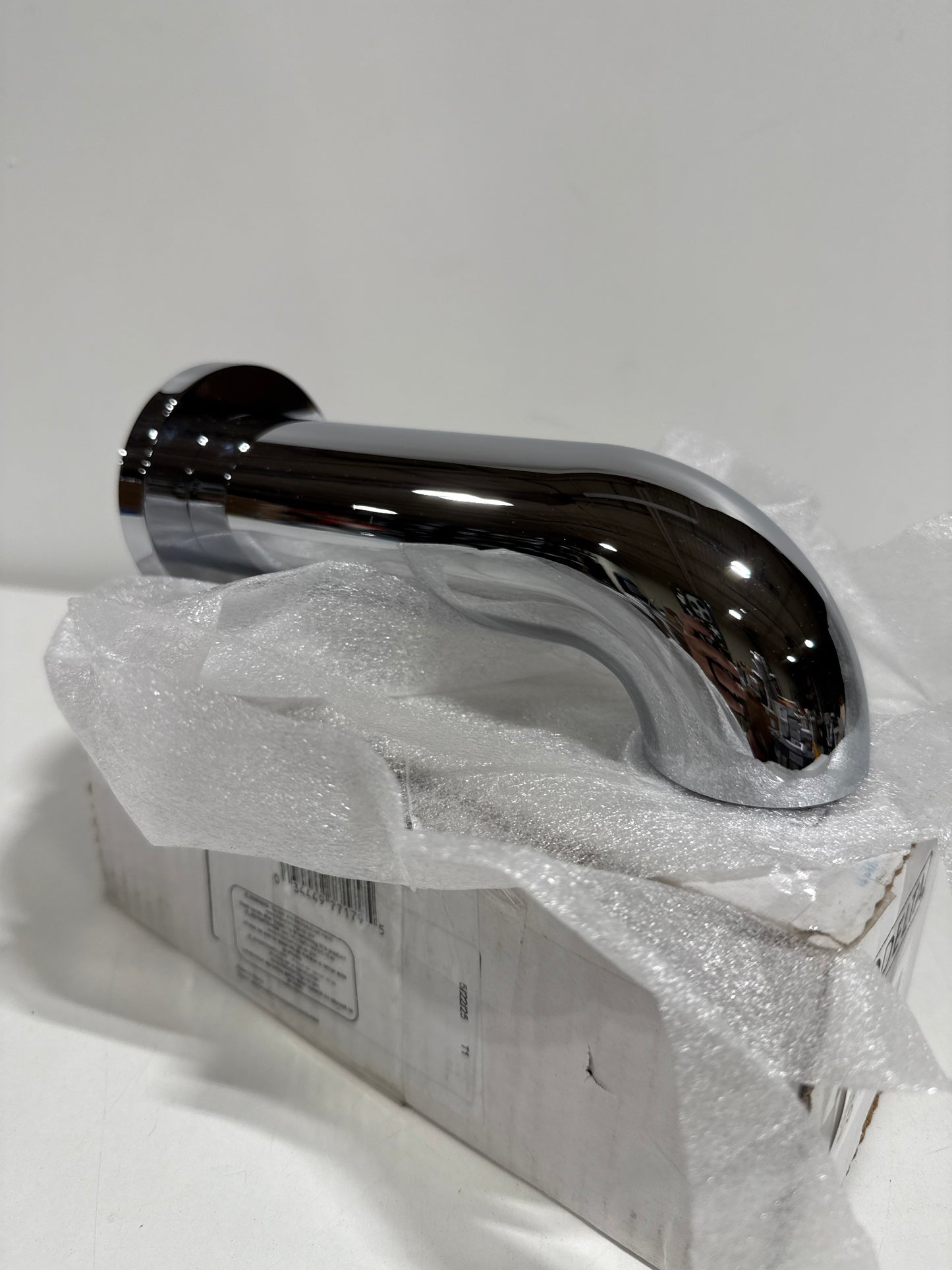 Delta RP77350 Trinsic 7" Non Diverter Wall Mounted Tub Spout Chrome Bath and Shower Accessories Tub Spouts Non Diverter Tub Spouts