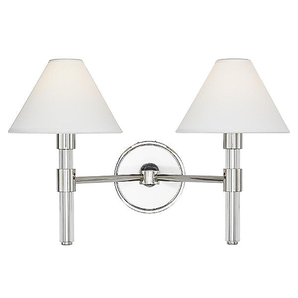 Generation Lighting Robert - 2 Light Bath Vanity in Mid-Century Modern Style - *Lighting & Electrical