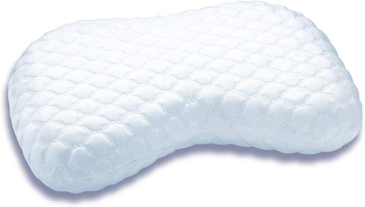 Sleep Innovations Versacurve Multi-Position Gel Memory Foam Standard Pillow Quilted Cover