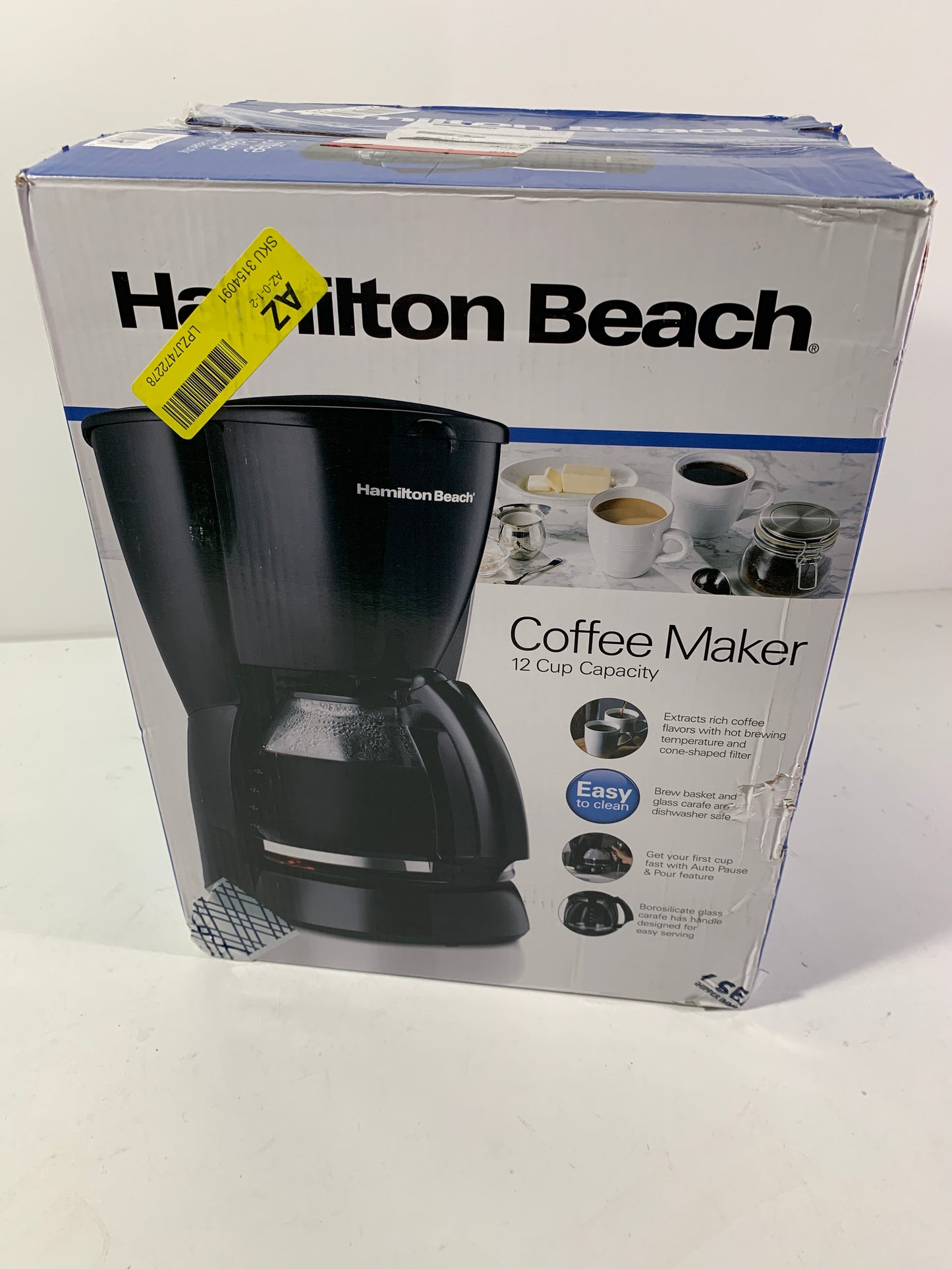 Hamilton Beach 12 Cup Switch Coffee Maker - Black