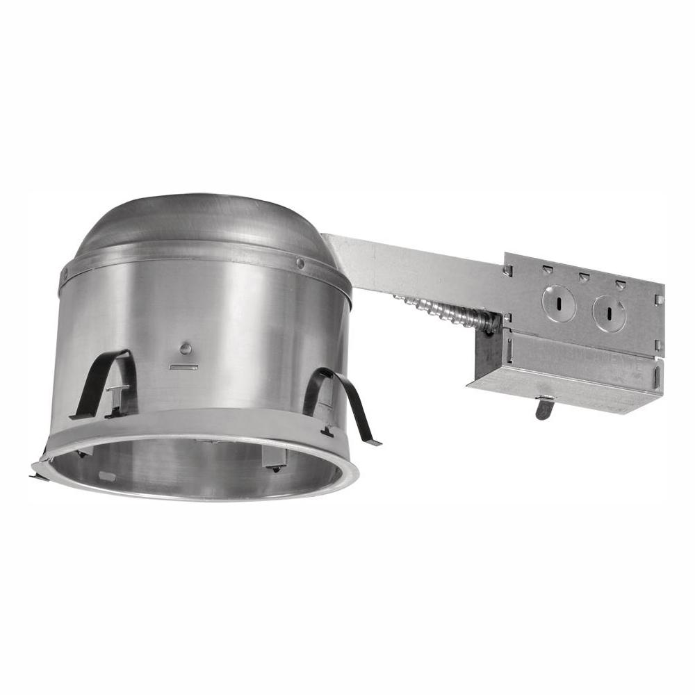 Halo H27 6" Aluminum Recessed Housing, Insulation Contact, Air-Tite (8-Pack)