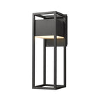 Z-Lite 1 Light Outdoor Wall Sconce 585M-BK-LED, Black