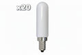 20 x Bulbrite 776994 4.5 Watt Dimmable T6 Candelabra (E12) LED Bulb- 450 Lumens 4000K and 90CRI Milky Bulbs Bulbs LED