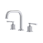 Rohl AD09D3LM Apadana 1.2 GPM Widespread Bathroom Faucet with Pop-up Drain Assembly Polished Chrome Faucet Bathroom