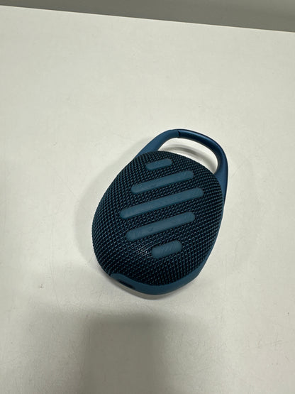 No Cord JBL - Clip 5 Portable Bluetooth Speaker - Blue
