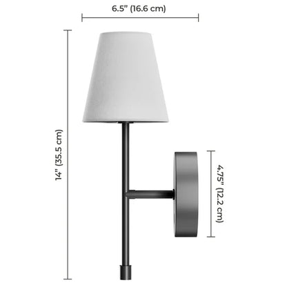 Globe Set of 2 Rechargeable LED Wall Sconces Dimmable - *Lighting & Electrical
