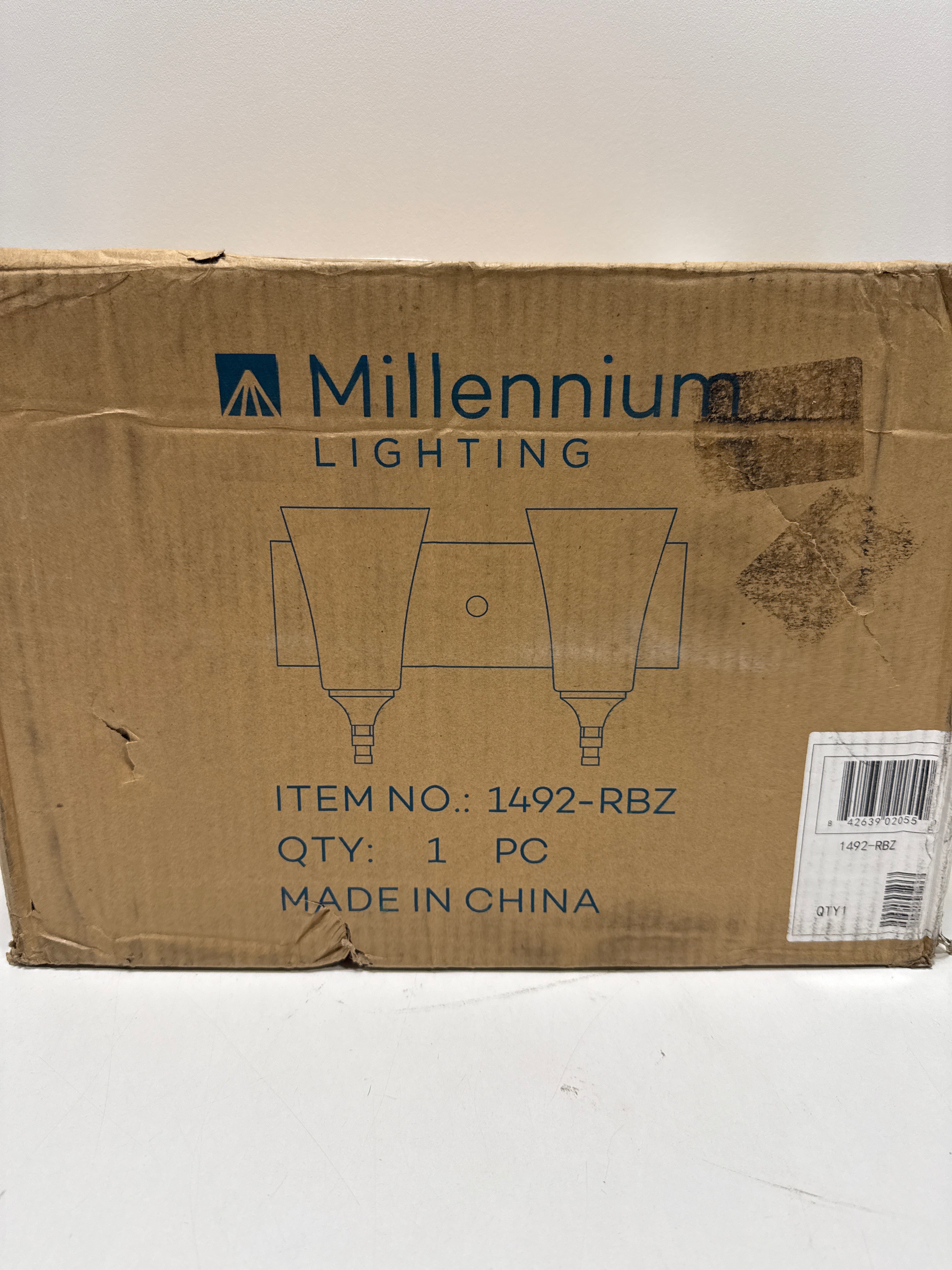 Millennium Lighting - Natalie - 2 Light Bath Vanity-10 Inches Tall and 14.5