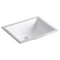 KOHLER K-2339 Memoirs 20" Rectangular Undermount Bathroom Sink