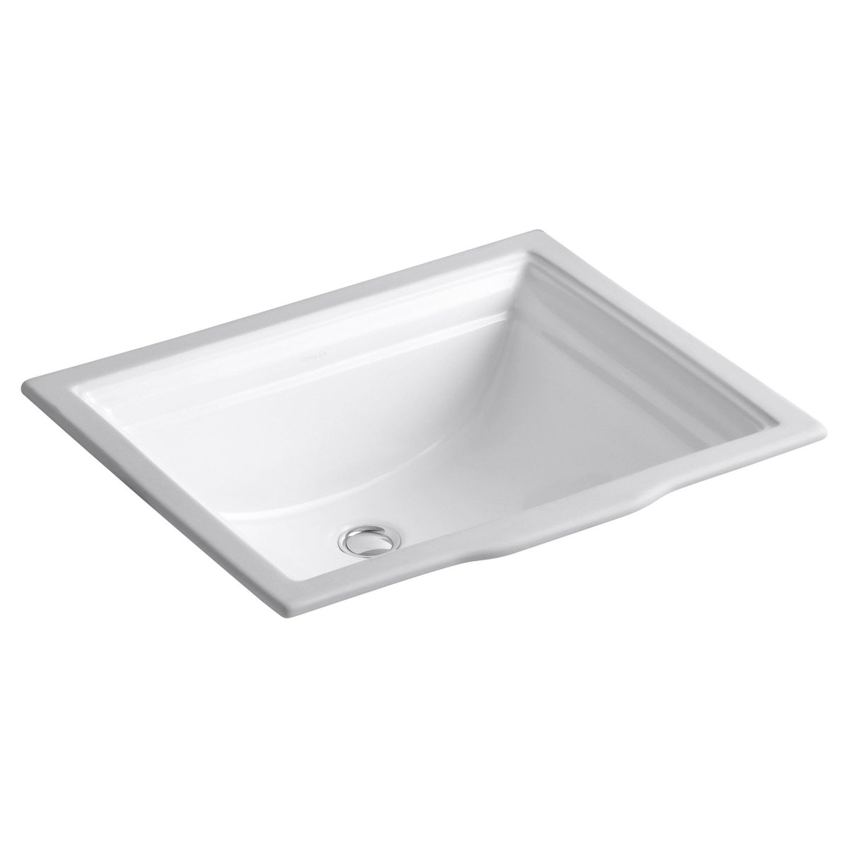 KOHLER K-2339 Memoirs 20" Rectangular Undermount Bathroom Sink