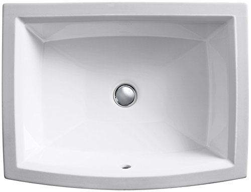KOHLER K-2355 Archer 20" Rectangular Undermount Bathroom Sink