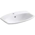 kohler Cimarron 22-3/4" Rectangle Drop-in Bathroom Sink