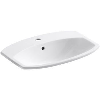 kohler Cimarron 22-3/4" Rectangle Drop-in Bathroom Sink