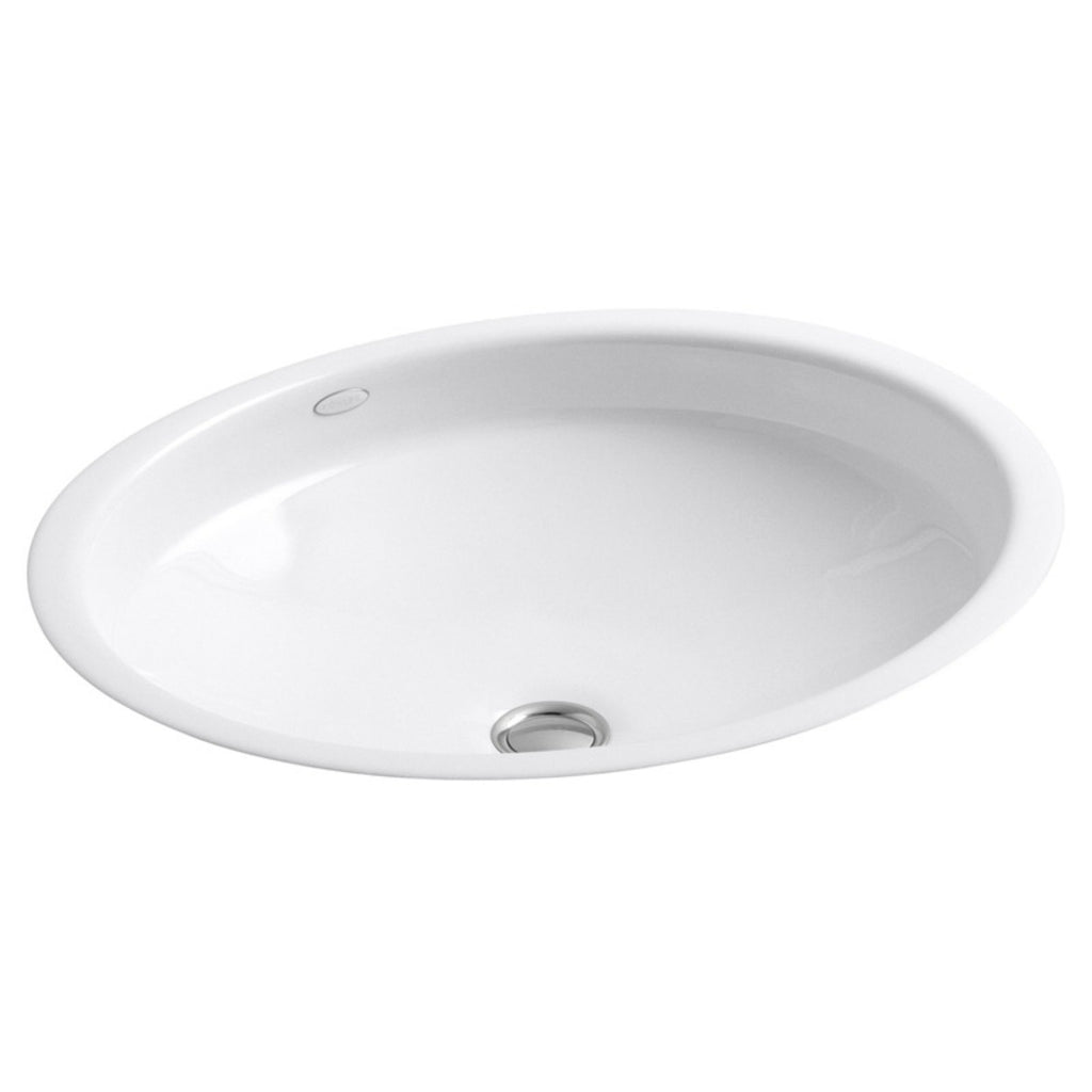 KOHLER K-2874 Canvas 19-1/2" Round Undermount Bathroom Sink