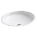 KOHLER K-2874 Canvas 19-1/2" Round Undermount Bathroom Sink