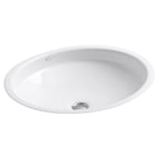 KOHLER K-2874 Canvas 19-1/2" Round Undermount Bathroom Sink