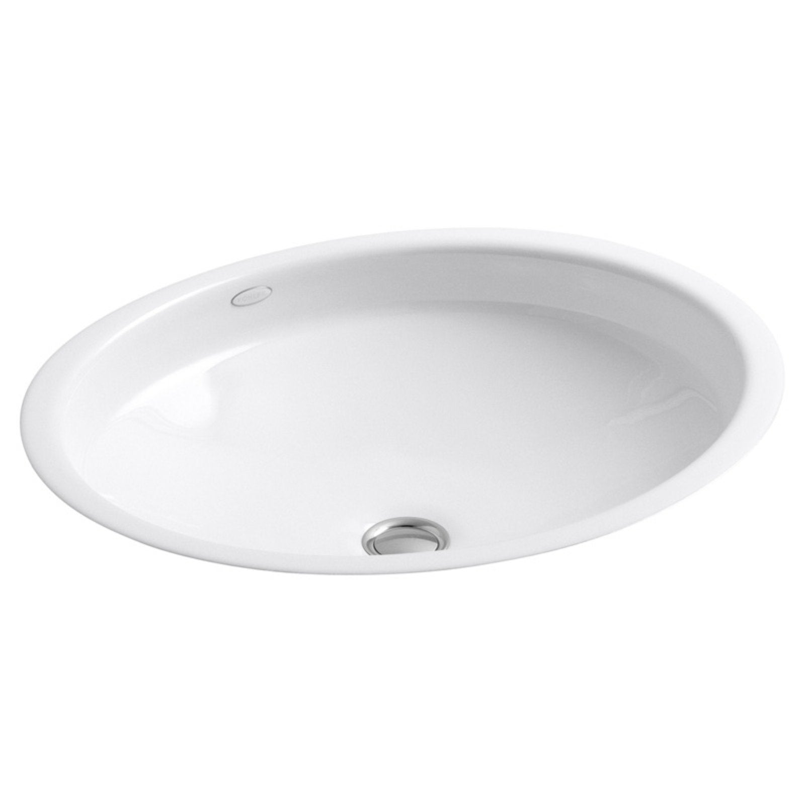 KOHLER K-2874 Canvas 19-1/2" Round Undermount Bathroom Sink