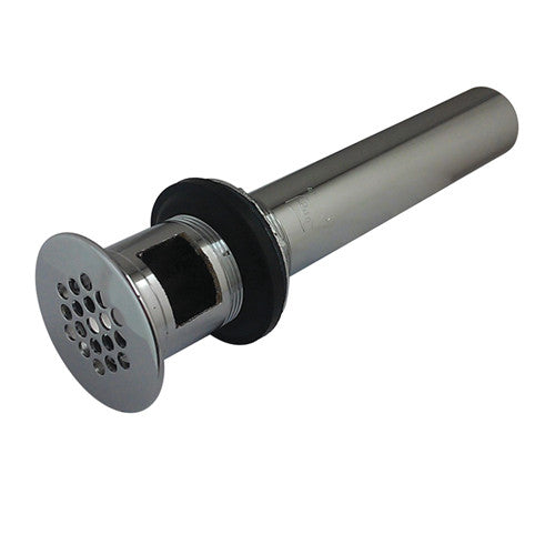 Kingston Brass KB5001 Kingston Solid Grid Drain - Polished Chrome