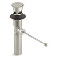 KOHLER K-7114-a Premier Pop-up Drain Exposed with Overflow - *Plumbing